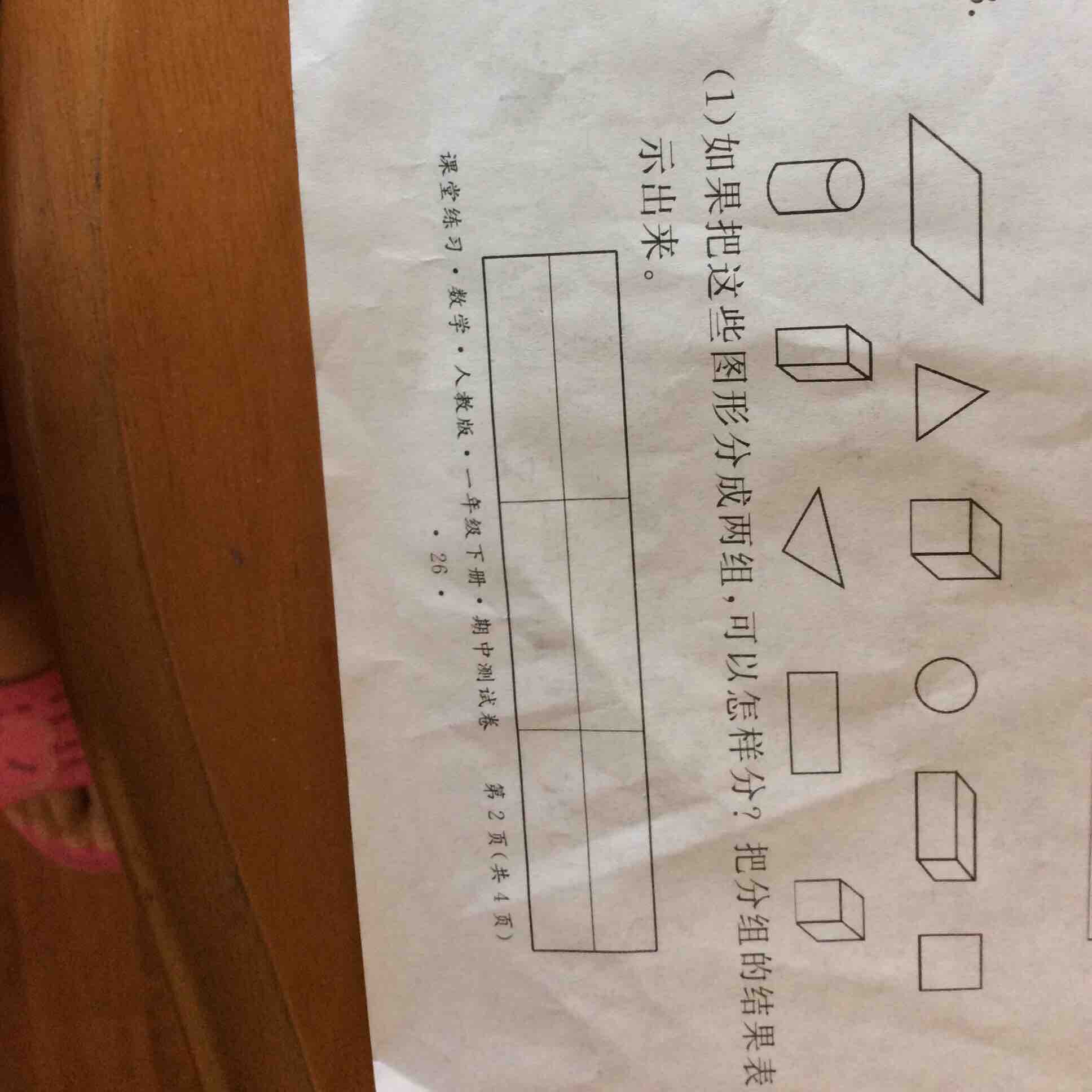 把分组的结果表示出来.