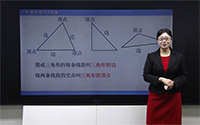 三角形的顶点和边