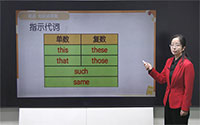 代词的分类-指示代词和疑问代词